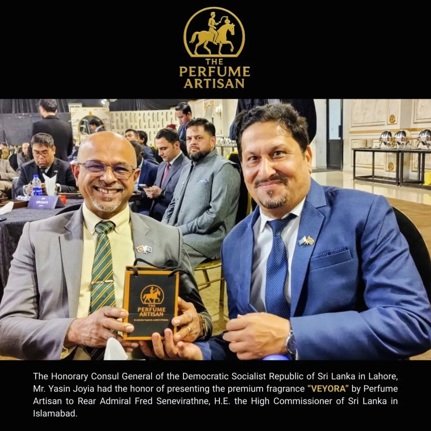 ThePerfumeArtisan premium fragrance presentation event