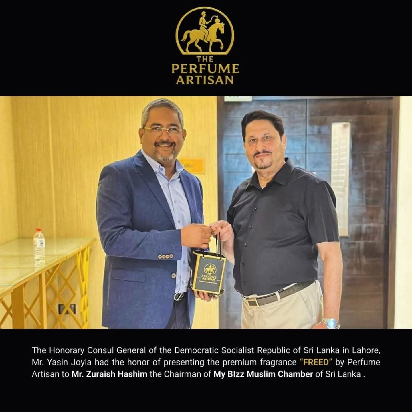 ThePerfumeArtisan fragrance gifting moment