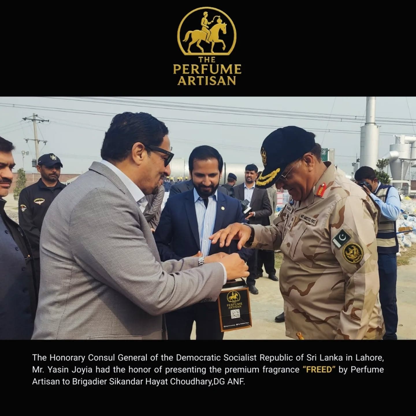 ThePerfumeArtisan formal presentation moment